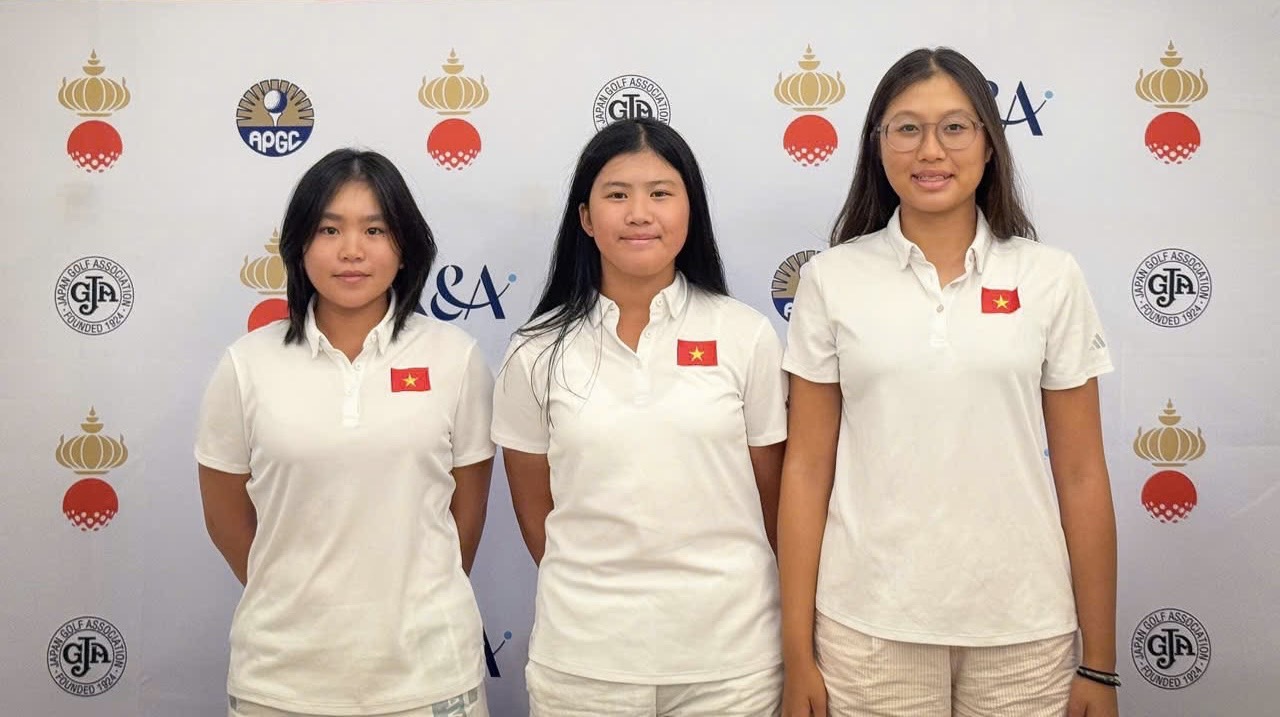 Golf nữ Việt Nam tranh tài Queen Sirikit Cup 2025 tại Nhật Bản