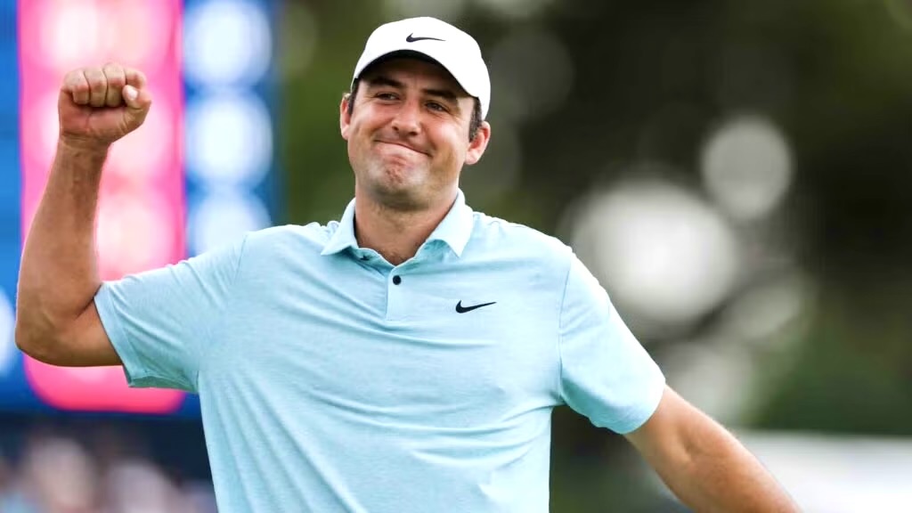 PGA Championship 2025: Scheffler tăng tốc ngoạn mục, tiến gần Wanamaker Cup