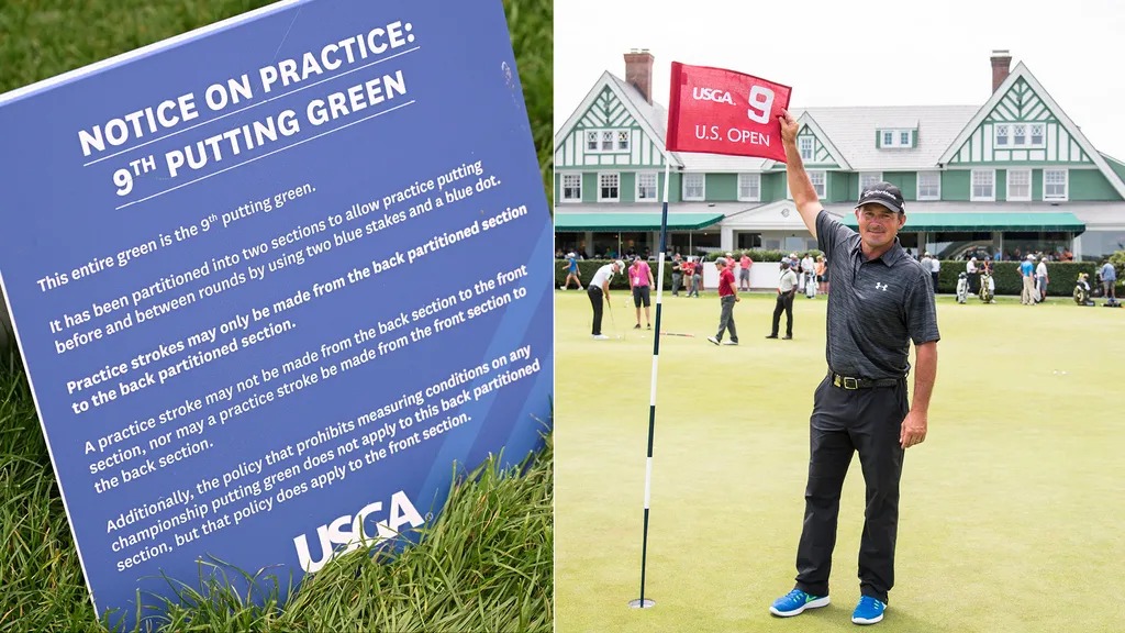 Hố 9 kỳ lạ tại Oakmont: Green đấu hay green tập?