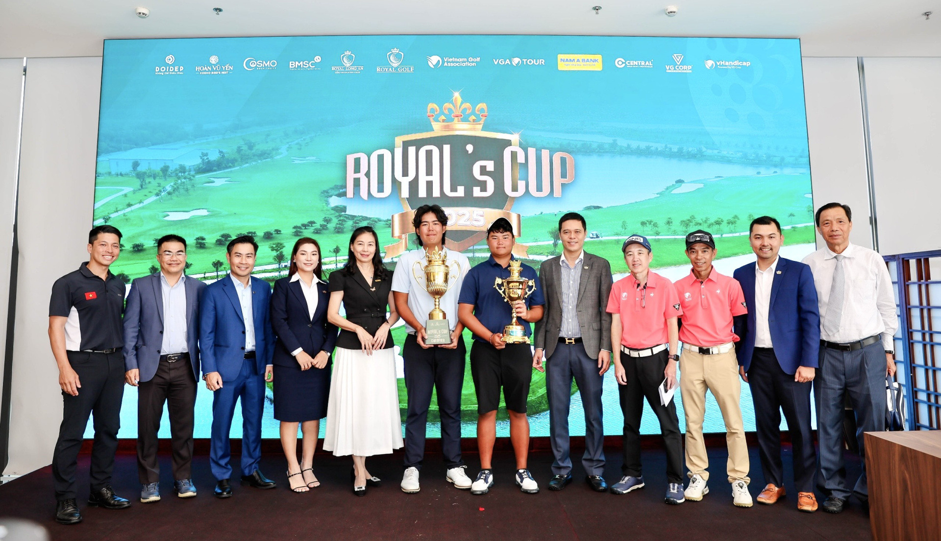 Royal’s Cup 2025 khép lại ấn tượng: Nâng tầm golf chuyên nghiệp tại Việt Nam