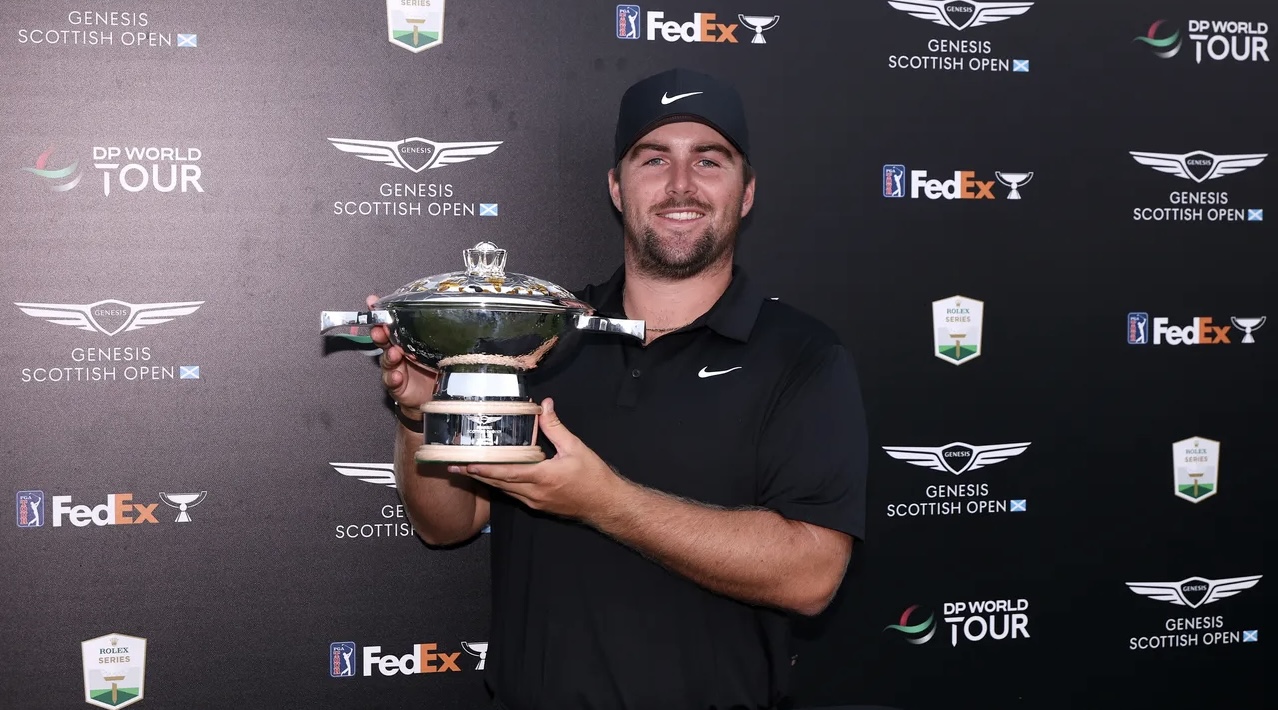 Chris Gotterup đánh bại Rory McIlroy, đăng quang Genesis Scottish Open 2025