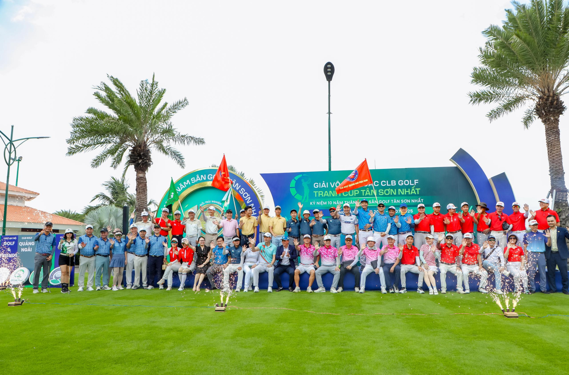Vòng bảng Giải Vô địch Các CLB Golf Tranh cúp Tân Sơn Nhất 2025 khép lại thành công