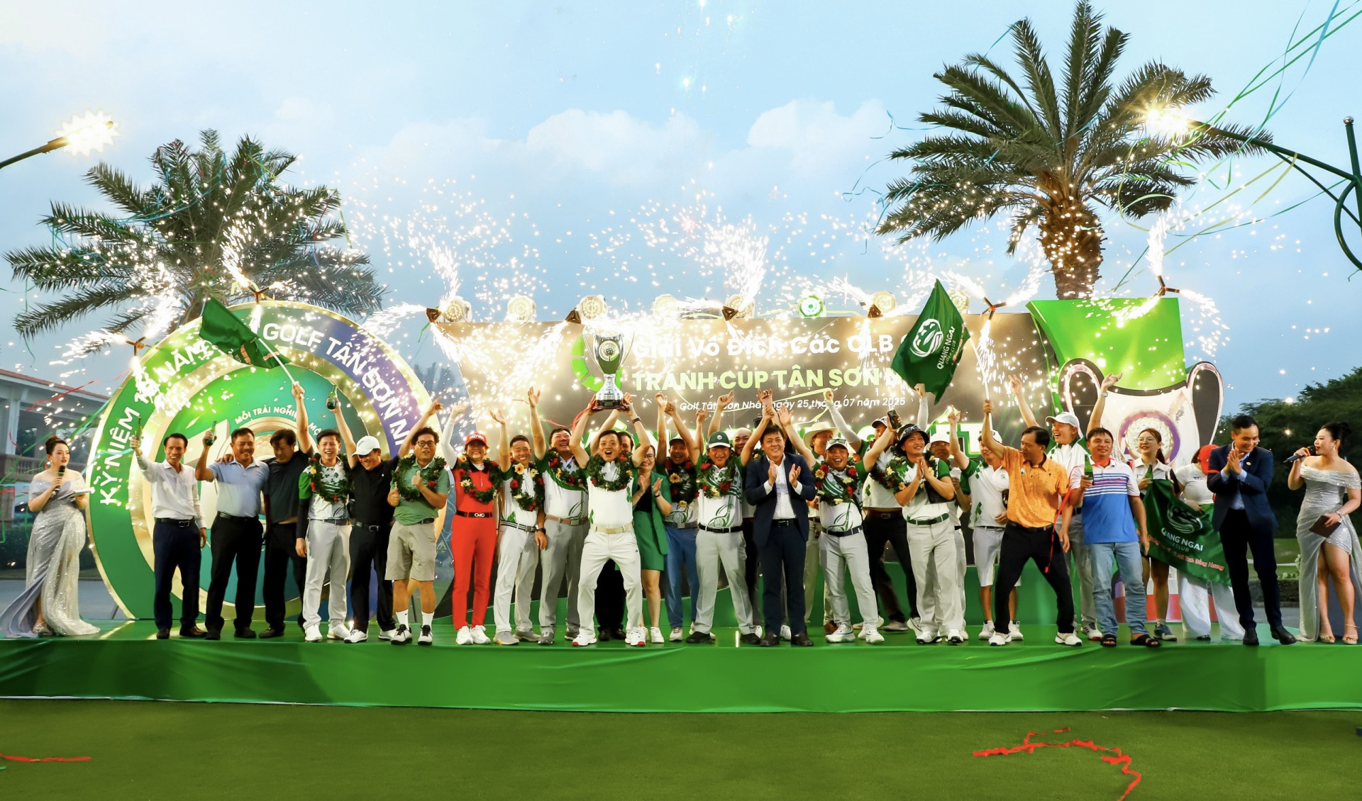 Giải Vô địch các CLB Golf Tranh Cúp Tân Sơn Nhất 2025: CLB Golf Quảng Ngãi chiến thắng thuyết phục