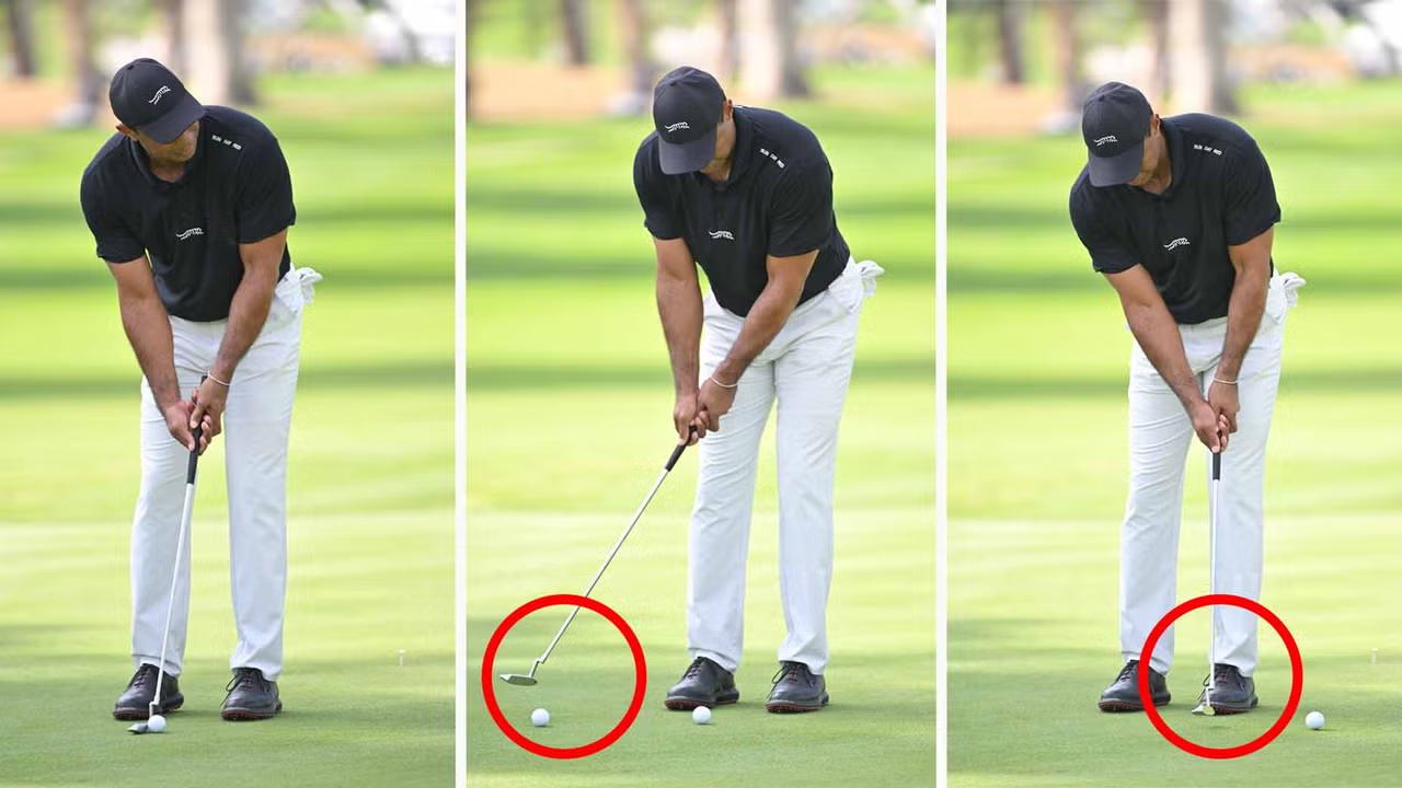 Áp dụng bí quyết này của Tiger Woods để cải thiện cú putt