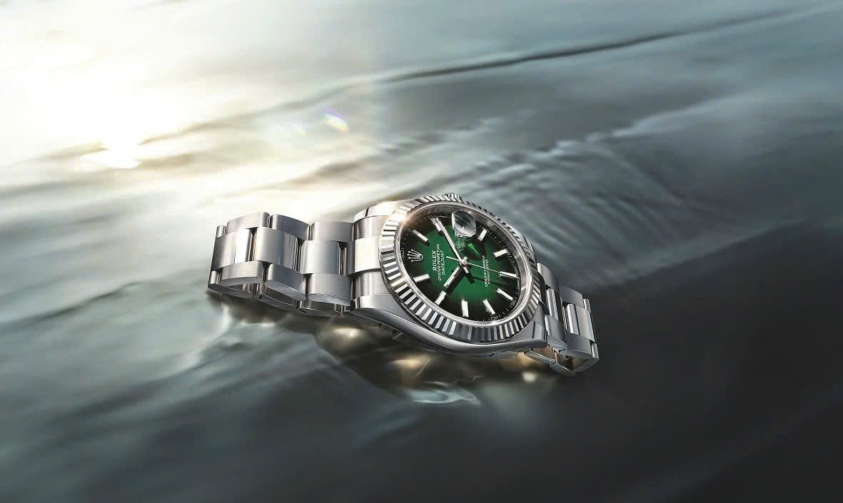 Rolex Oyster Perpetual Datejust 41: Sắc xanh mới trên một biểu tượng