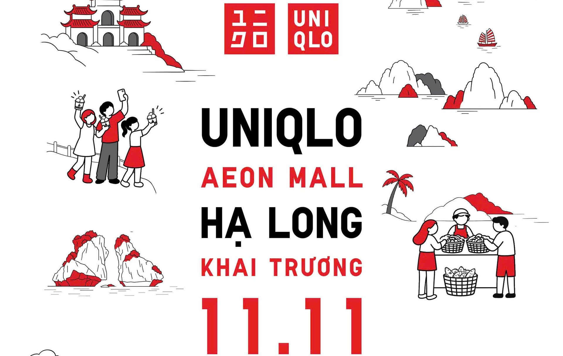 UNIQLO khai trương cửa hàng đầu tiên tại Hạ Long vào tháng 11/2026
