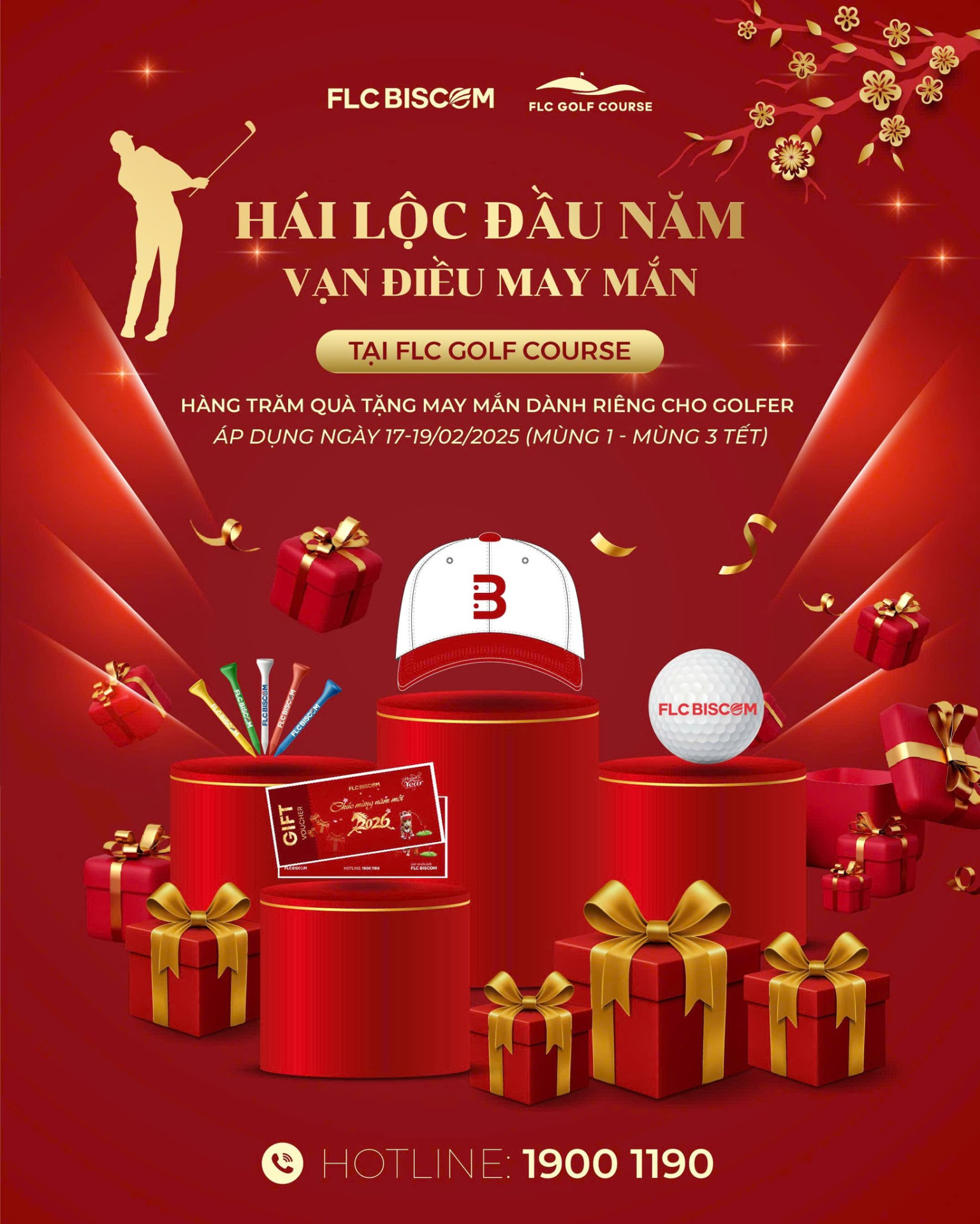 Văn Hóa Tee-off Đầu Năm 2026: Ý Nghĩa "Hái Lộc" & Bí Quyết Đặt Sân Golf Du Xuân 3 Đặt sân golf