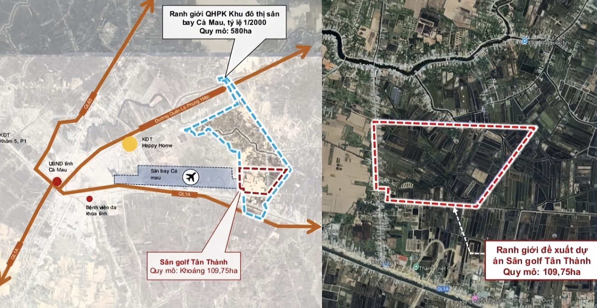 Chuẩn Bị Có Sân Golf Cà Mau Đầu Tiên: Siêu Dự Án Tân Thành 1.800 Tỷ 3 Cà Mau chuẩn bị có sân golf đầu tiên?