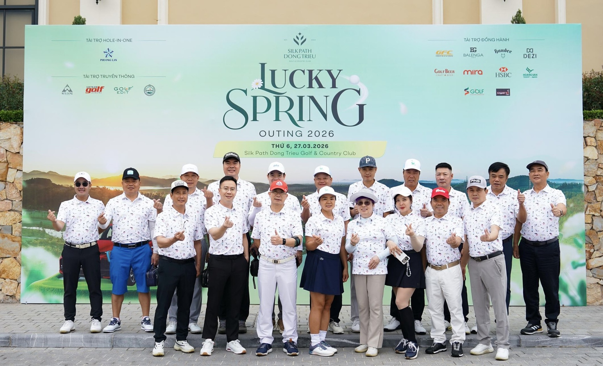 Lucky Spring Outing 2026: Dấu ấn mùa xuân tại Silk Path Đông Triều Golf & Country Club