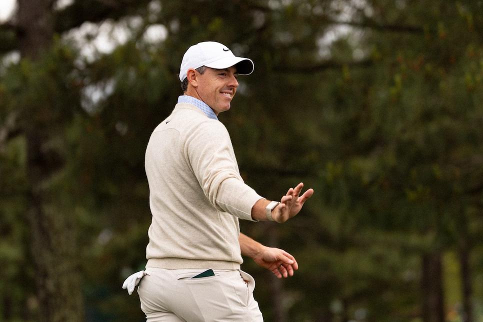 Rory McIlroy khởi đầu bùng nổ, đồng dẫn đầu The Masters 2026