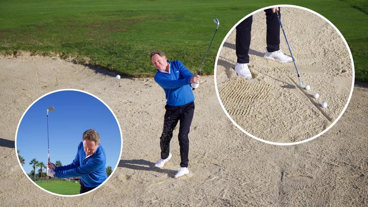 3 chìa khóa tạo spin cho bunker shot 