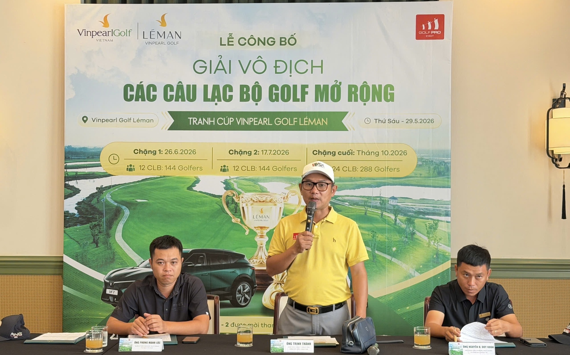 Khởi động Giải Vô địch Các CLB Golf Mở rộng 2026 - Tranh Cúp Vinpearl Golf Léman