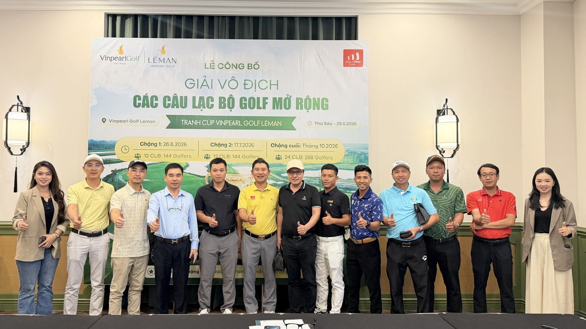 Khởi động Giải Vô địch Các CLB Golf Mở rộng 2026 - Tranh Cúp Vinpearl Golf Léman