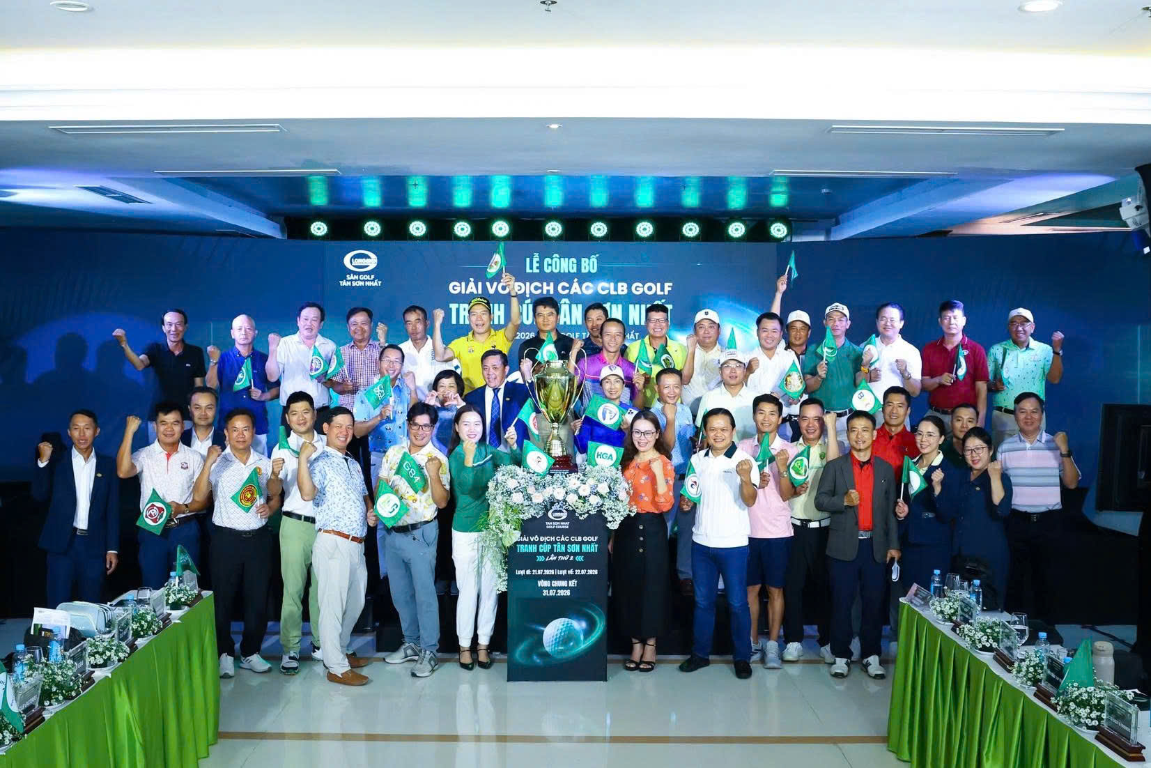  Công bố Giải Vô địch các CLB Golf Tranh Cúp Tân Sơn Nhất lần 2