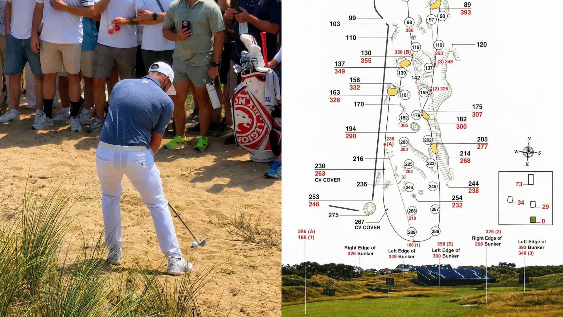The Open 2026: Tyrrell Hatton làm gì để hóa giải cú lie khó nhất vòng 1?