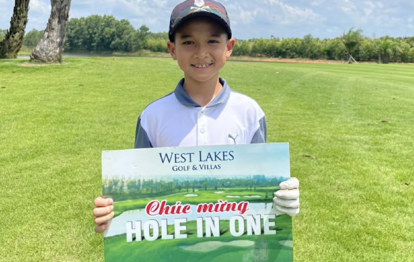 Golfer nhí Đỗ Đức Khải giành Hole in One