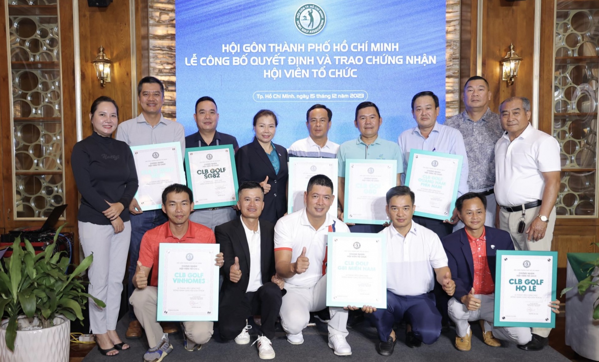 HGA tổ chức Lễ Công bố Quyết định và Trao chứng nhận Hội viên Tổ chức