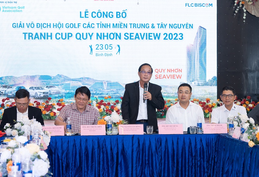 Giải vô địch Hội golf các tỉnh miền Trung & Tây Nguyên - tranh cúp Quy Nhơn Seaview 2023 chuẩn bị khởi tranh
