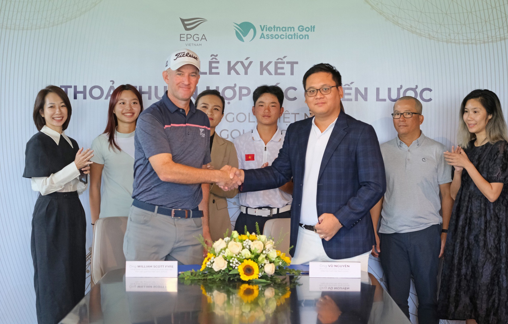 Thoả thuận hợp tác phát triển golf trẻ giữa EPGA & VGA