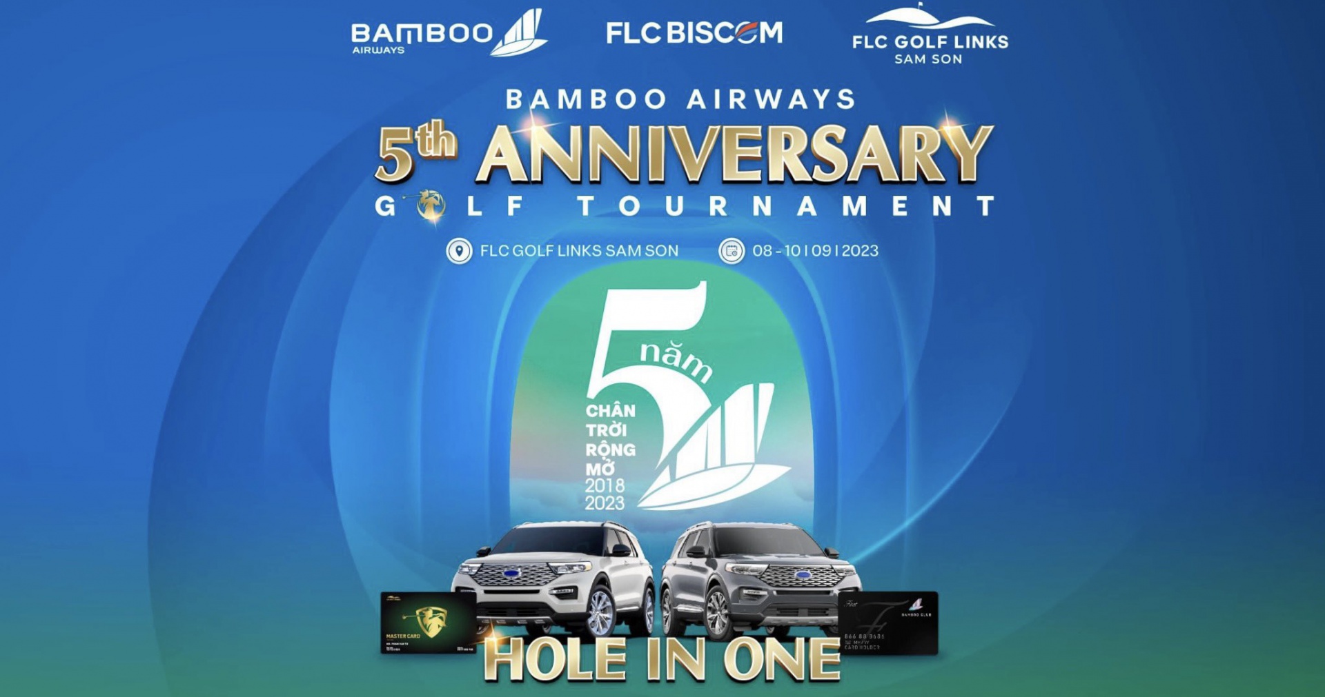 Săn giải thưởng tiền tỷ tại Bamboo Airways 5th Anniversary Golf Tournament