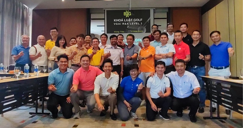 BVGA tổ chức khóa đào tạo Luật Golf Level 1 cho hội viên
