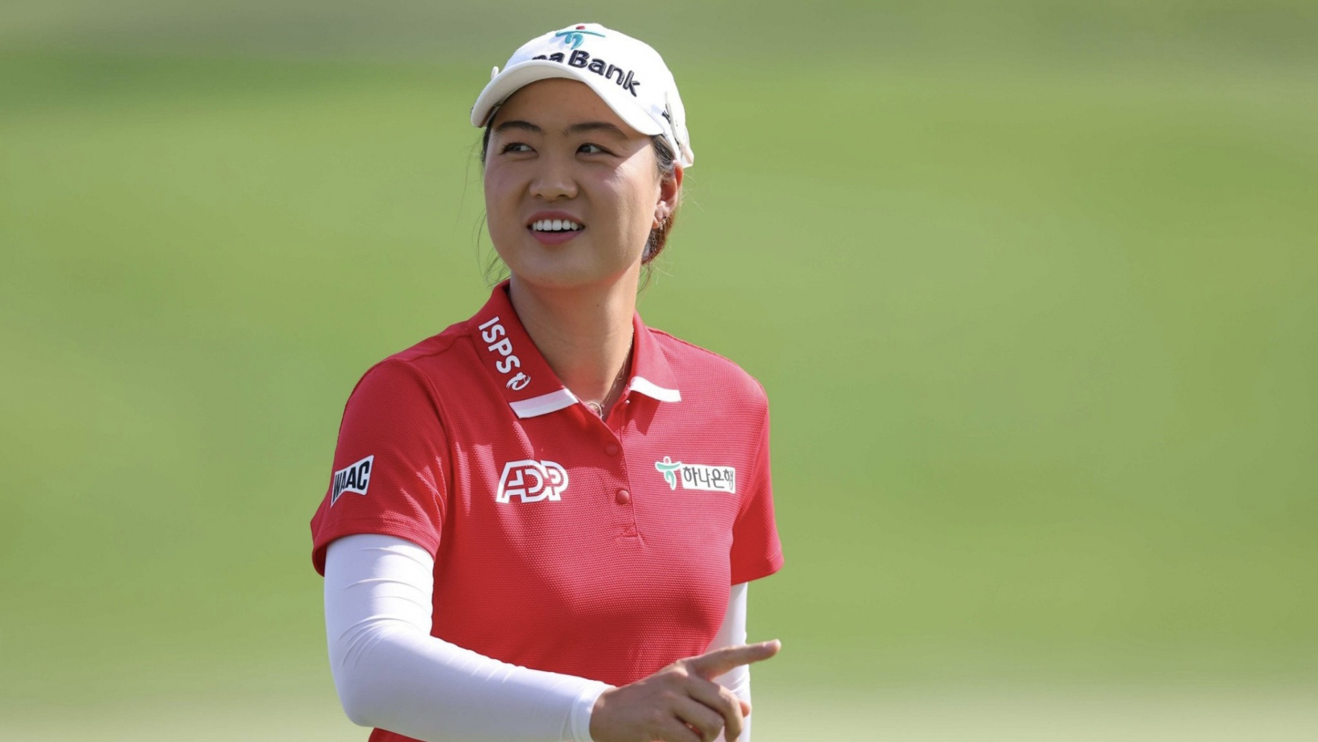 All smiles for Lee as she eyes final charge at Hana Financial Group Championship