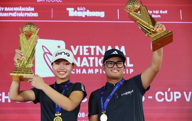 Nguyễn Nhất Long và Lê Chúc An thắng Giải Vô địch Golf Quốc gia - Cúp Vinfast 2023
