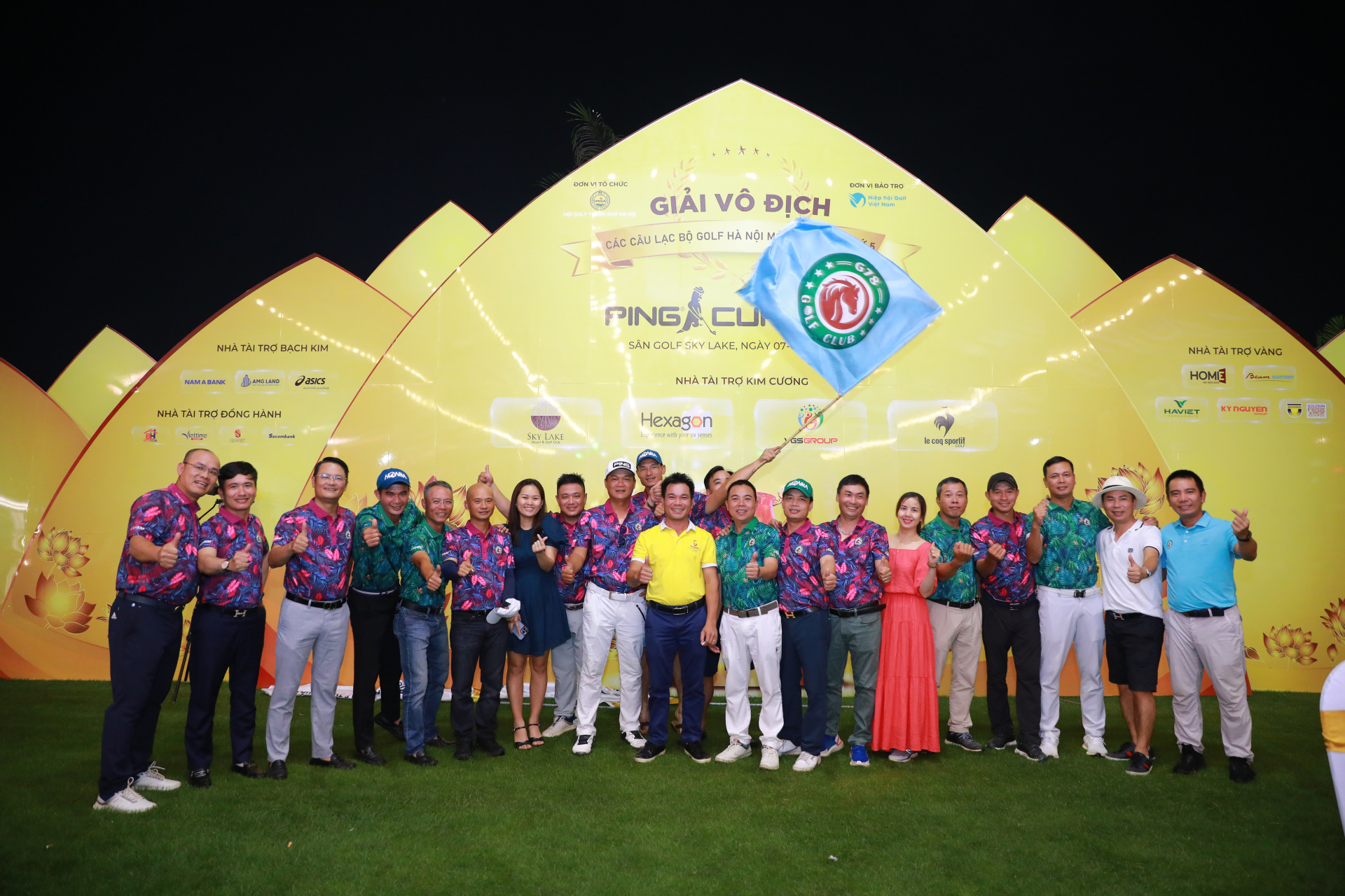 CLB Golf G78 và CLB Golf Đại học Quốc gia Hà Nội giành chiến thắng Giải Vô địch các CLB Golf Hà Nội Mở - PING Cup 2022