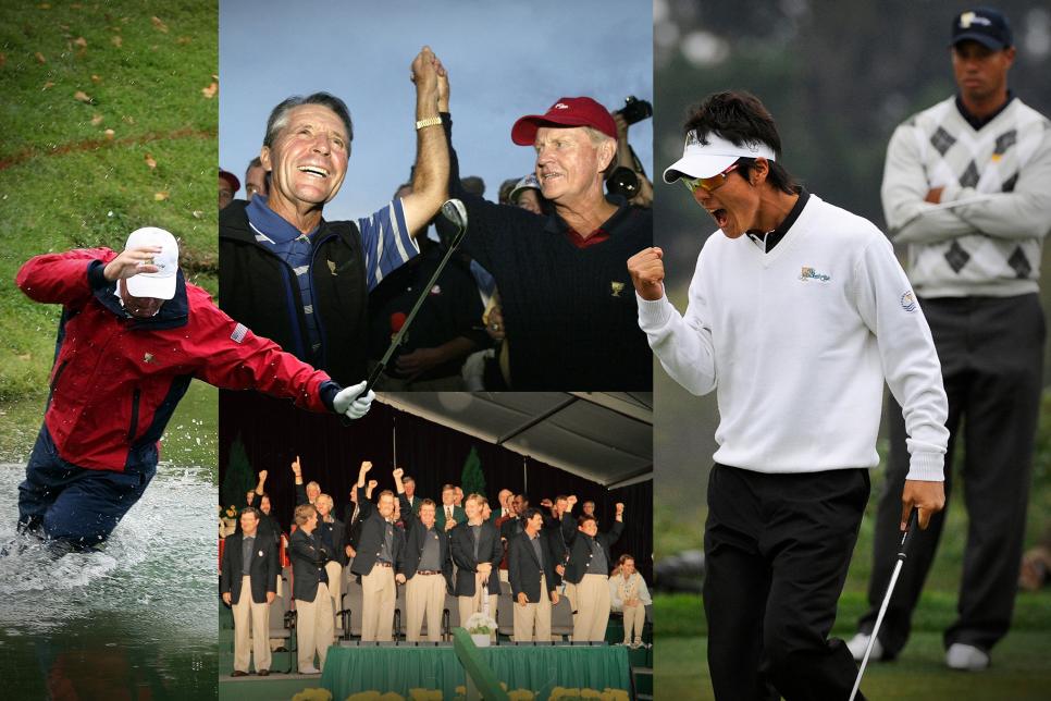 8 khoảnh khắc rung chuyển lịch sử tại Presidents Cup