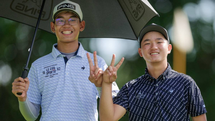 Junior Presidents Cup 2024: Anh Minh và Khánh Hưng mang về 2 điểm sau ngày thi đấu đầu tiên