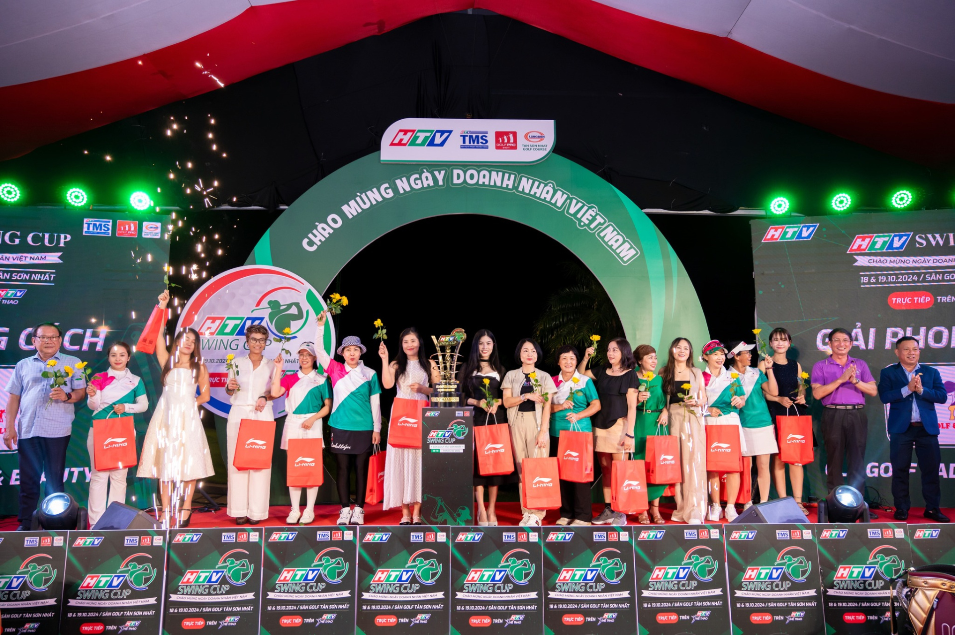"Ông lớn" làng thời trang thể thao Li-Ning - Nhà tài trợ bạc giải golf HTV Swing Cup 2024