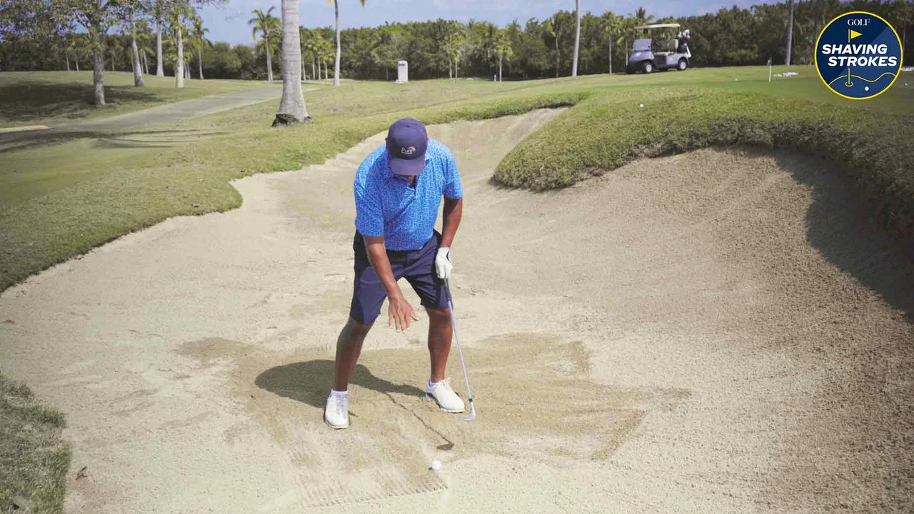 Công thức setup ở greenside bunker của “lão tướng” Michael Campbell