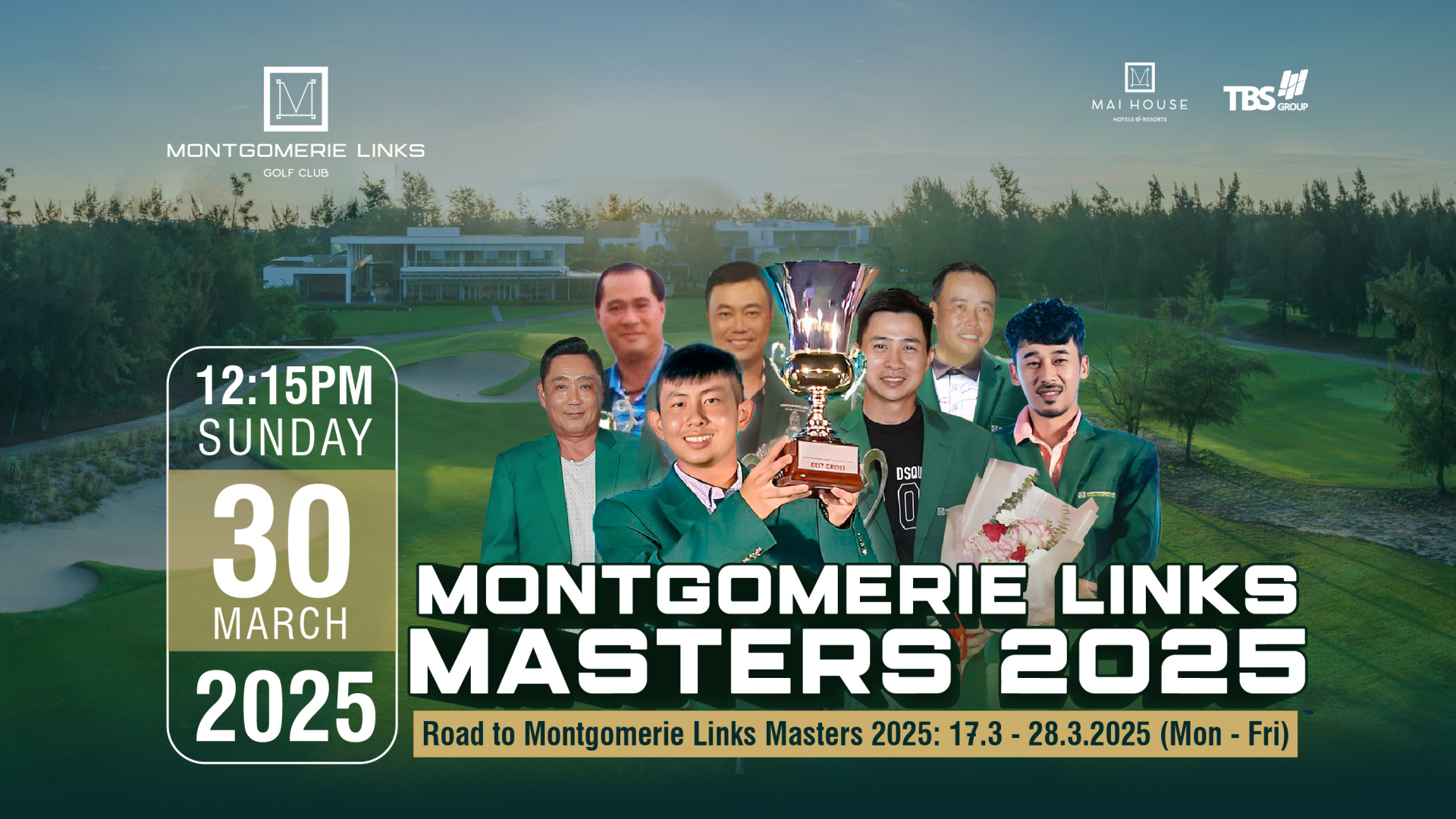 Montgomerie Links Masters 2025 sẵn sàng trở lại đường đua