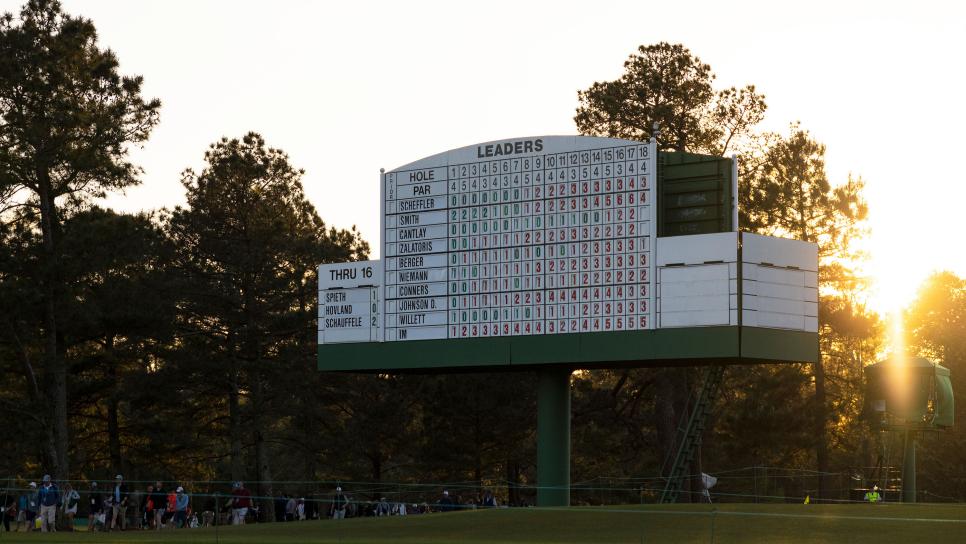 The Masters cắt loại thế nào?