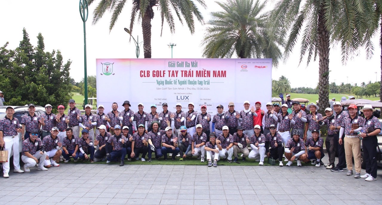 Giải đấu ra mắt CLB golf Tay trái miền Nam: Dấu ấn của sự độc đáo!