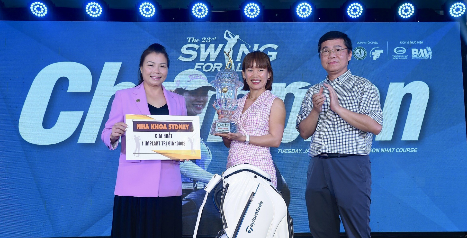 Golfer Mai Thị Thúy Vi vô địch giải Swing For Life lần thứ 23