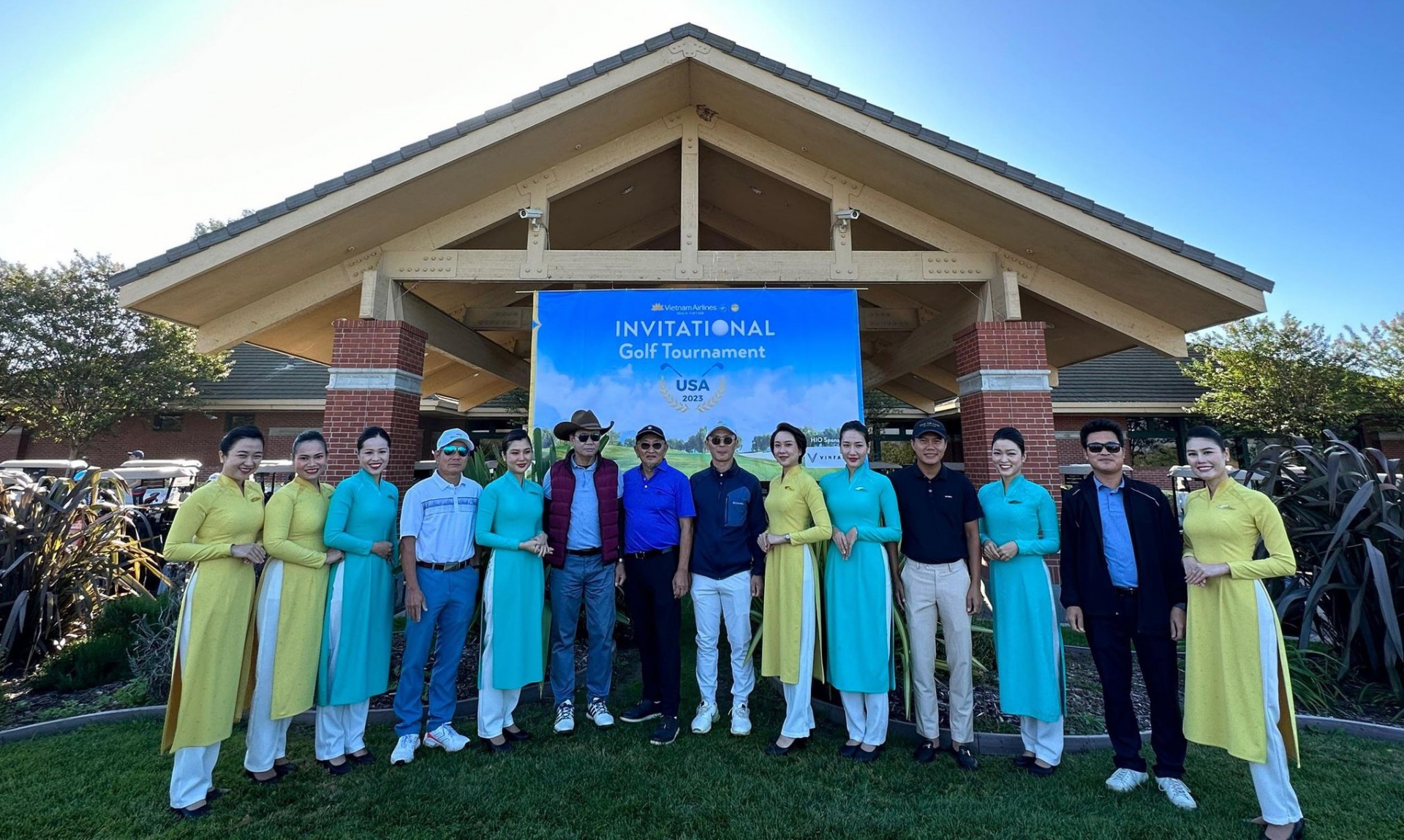 Vietnam Airlines tổ chức giải golf kỷ niệm 2 năm mở đường bay thẳng Việt - Mỹ