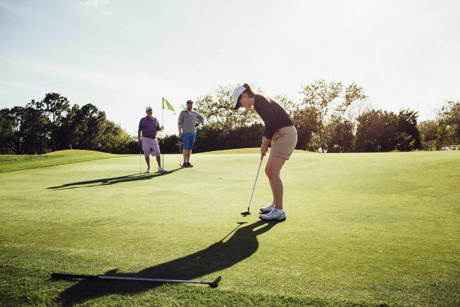 Thứ tự chơi tại khu vực putting green  