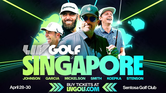 Tour golf Singapore: Xem giải LIV Golf 2023