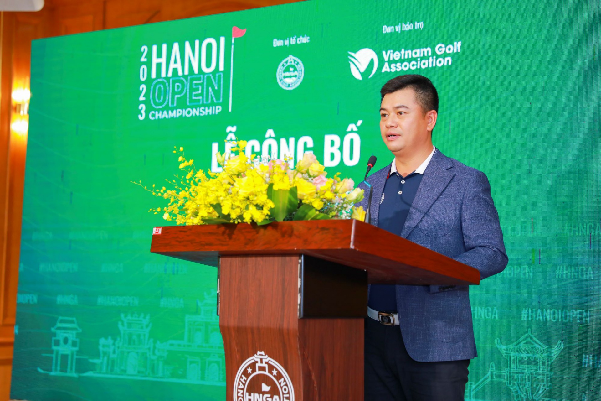432 golfers quy tụ tại Giải Golf Vô địch Hà Nội Mở rộng 2023 - Tranh Cup le coq sportif 